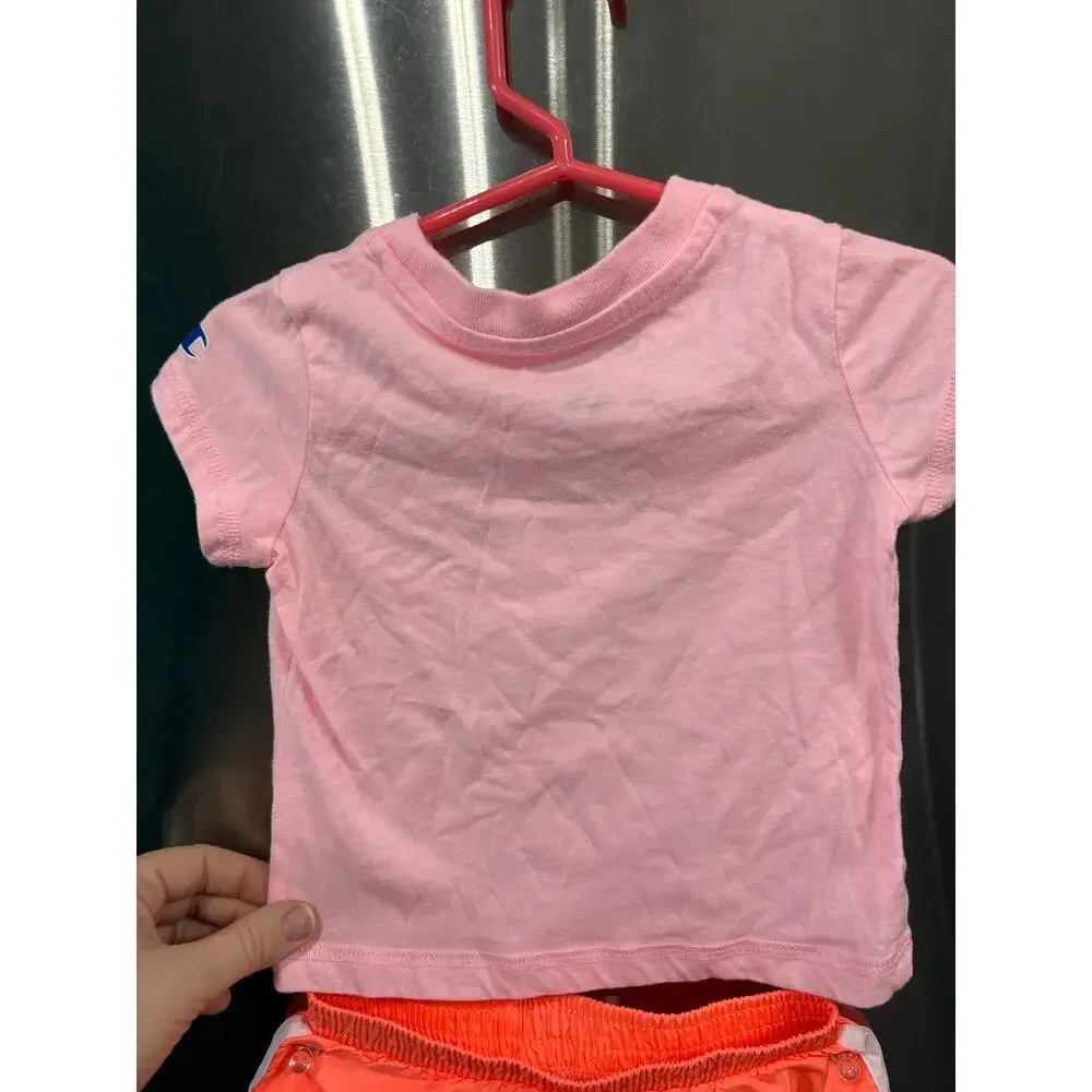 Pink SS Outfit - Champion - 12mo